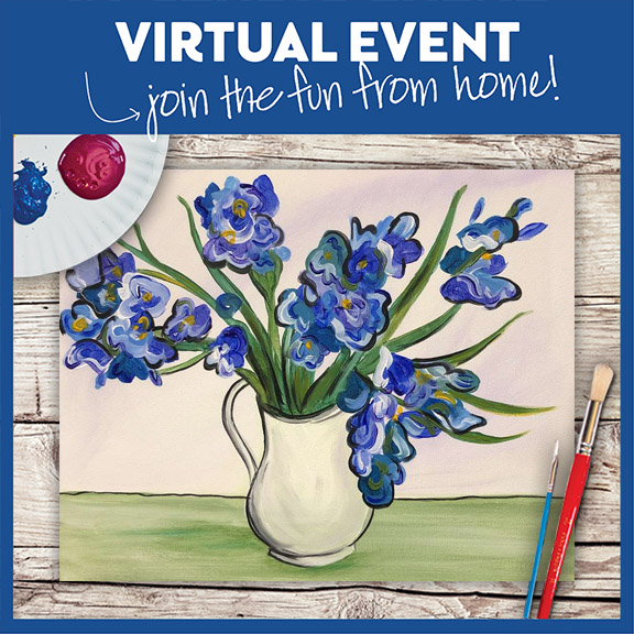 Van Gogh's Blue Irises